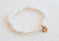 moonstone bracelet energy clearing jewelry beaded stacking bracelets for women