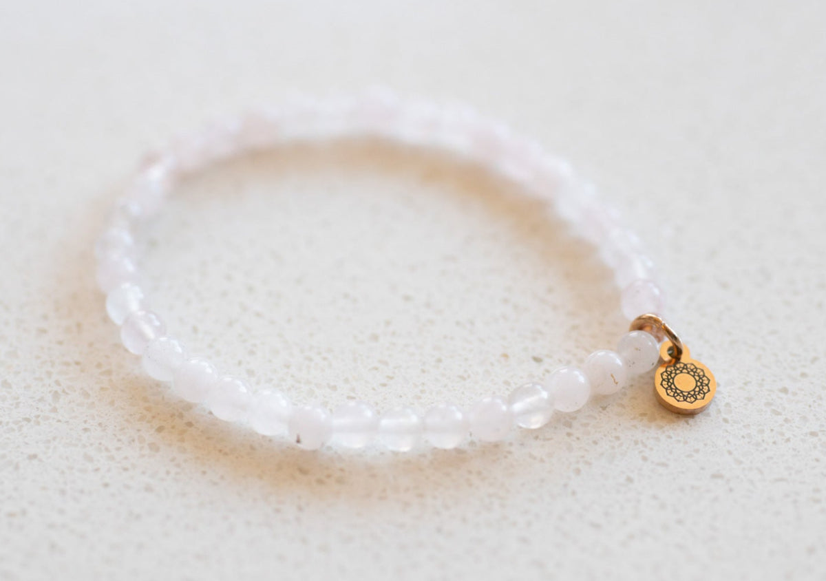 Rose Quartz Crystal Bracelet