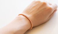 copper healing bracelet beaded stacking gemstone bracelets for women copper crystals