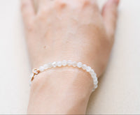 moonstone bracelet energy clearing jewelry beaded stacking bracelets for women