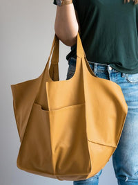 oversized tote bag faux leather bags huge tote bags for women brown leather shoulder bag purses for errands large capacity stylish bags