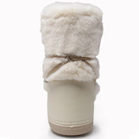 yeti winter faux fur snow boots for women furry boots high fuzzy stylish snow boots