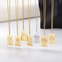 gold silver zodiac necklaces for women zodiac sign pendants gold and silver flat pendants witch jewelry star sign necklaces