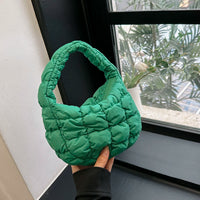 mini handbag puffy quilted padded bags puffy purse small bag mini purse for women